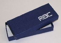 bluebox printed white