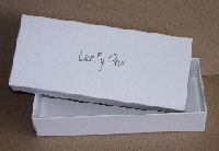 whitebox with silver foil blocking